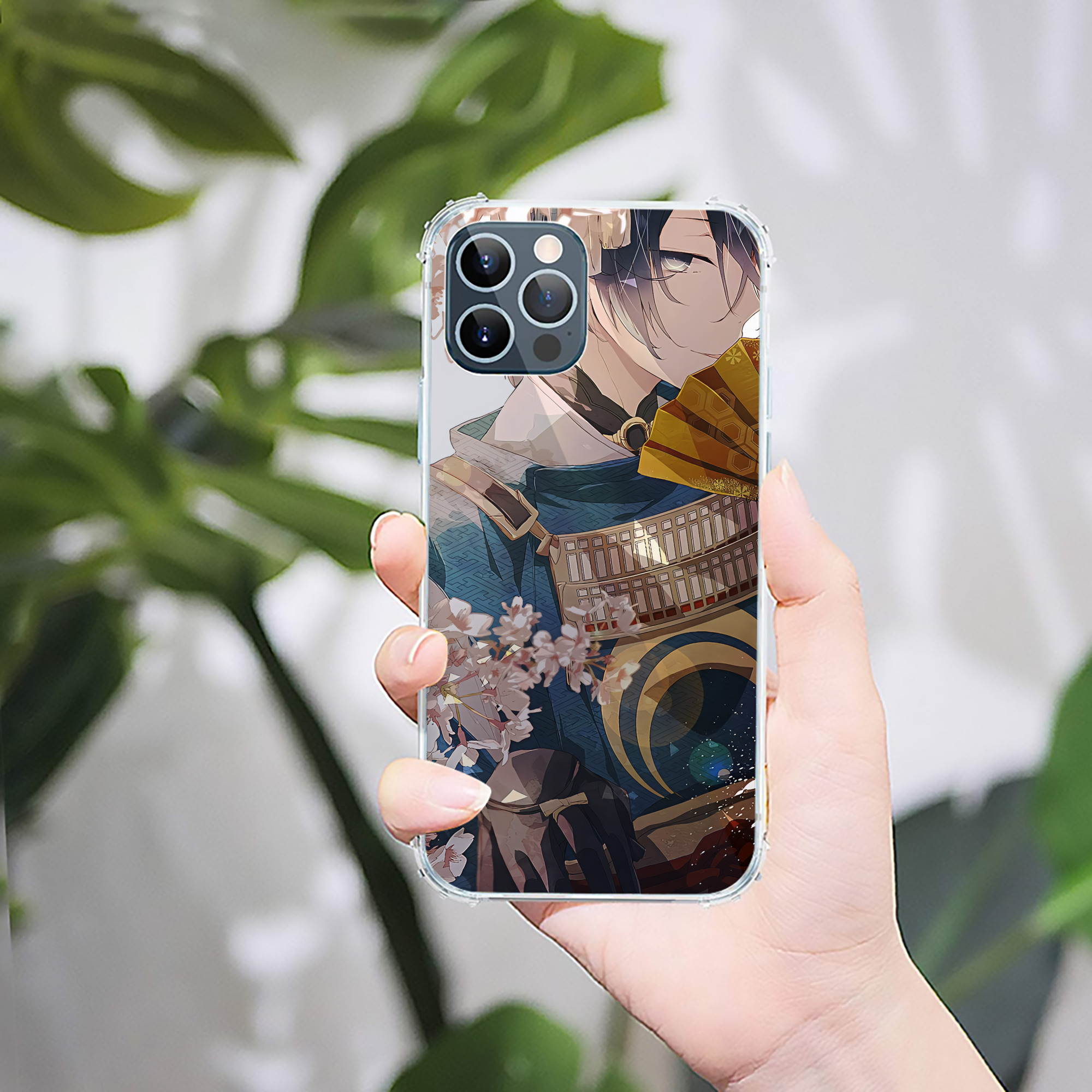 （画像用） 刀剣乱舞 Touken Ranbu 【iPhone 12シリーズ対応】透明スマホケース（クリアソフトケース）